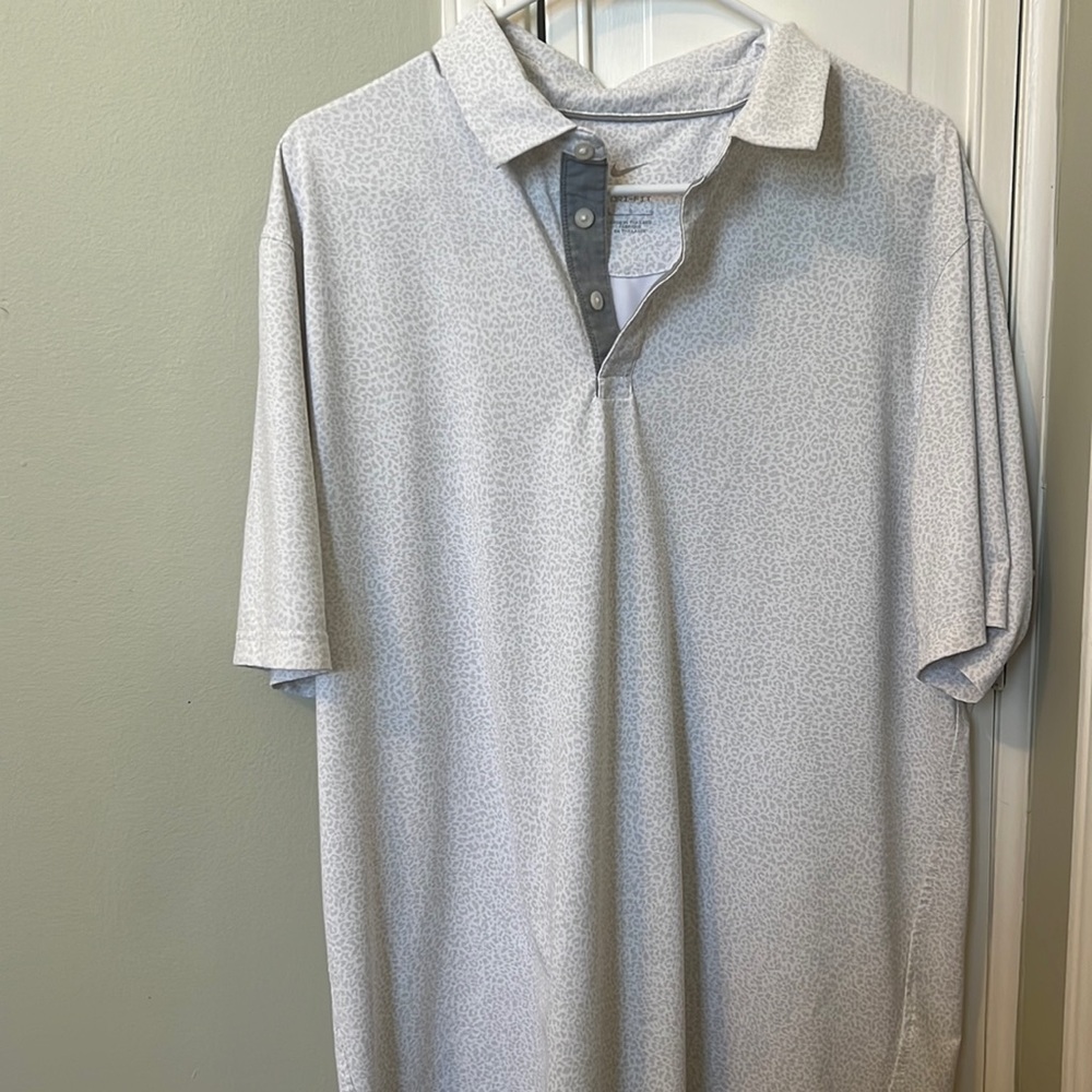 Nike Dri-Fit Gray Polo